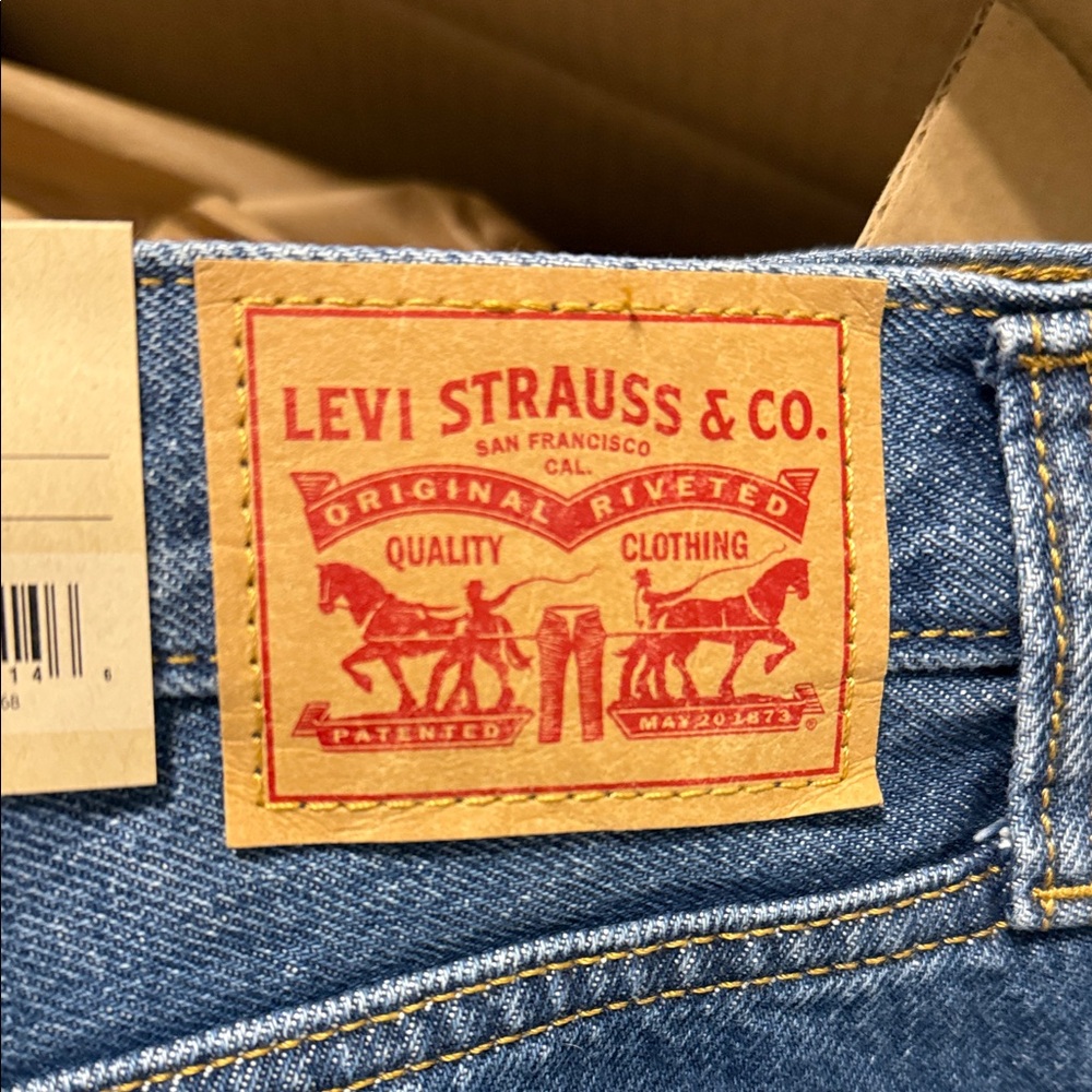 Levi's Classic Indigo Straight-Leg Jeans - Picture 8 of 8